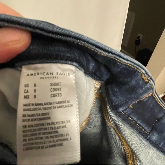 American Eagle Outfitters Blue Skinny Jeans with Stretch - Picture 5 of 5